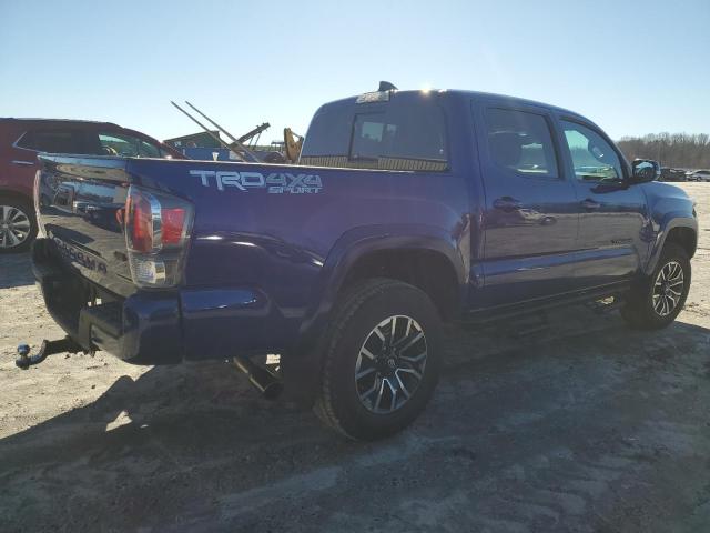 3TMCZ5AN1PM538224 - 2023 TOYOTA TACOMA DOUBLE CAB BLUE photo 3