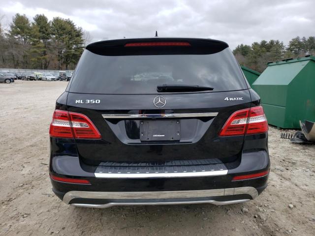 4JGDA5HB9FA618627 - 2015 MERCEDES-BENZ ML 350 4MATIC BLACK photo 6