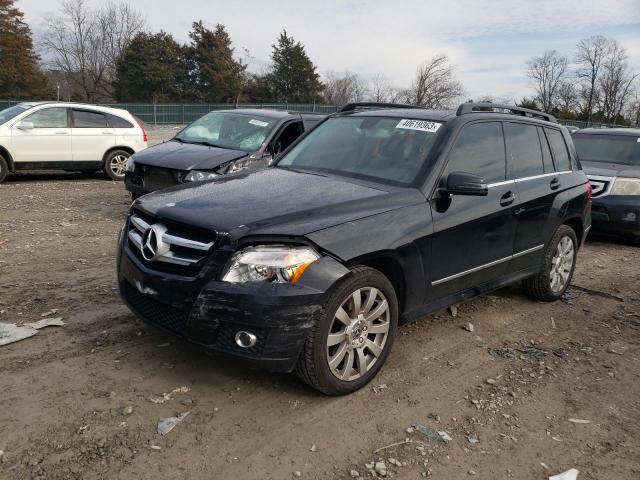 WDCGG8HB5BF646482 - 2011 MERCEDES-BENZ GLK 350 4MATIC BLACK photo 1