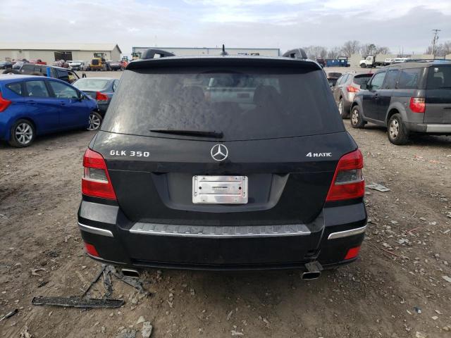 WDCGG8HB5BF646482 - 2011 MERCEDES-BENZ GLK 350 4MATIC BLACK photo 6