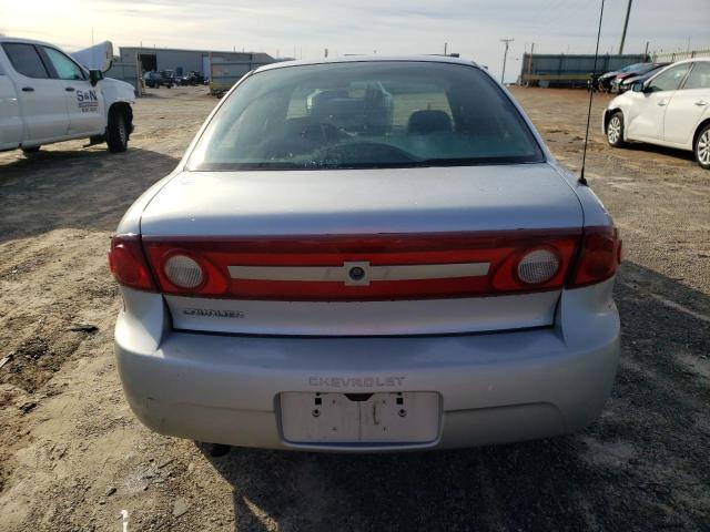 1G1JC52F937172350 - 2003 CHEVROLET CAVALIER SILVER photo 6