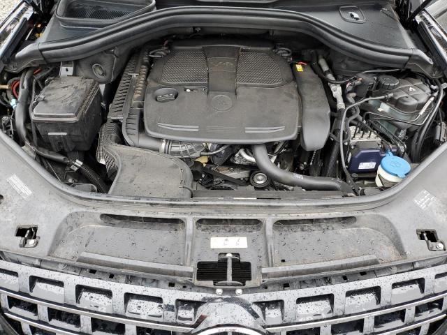4JGDA5HB4CA029030 - 2012 MERCEDES-BENZ ML 350 4MATIC BLACK photo 12