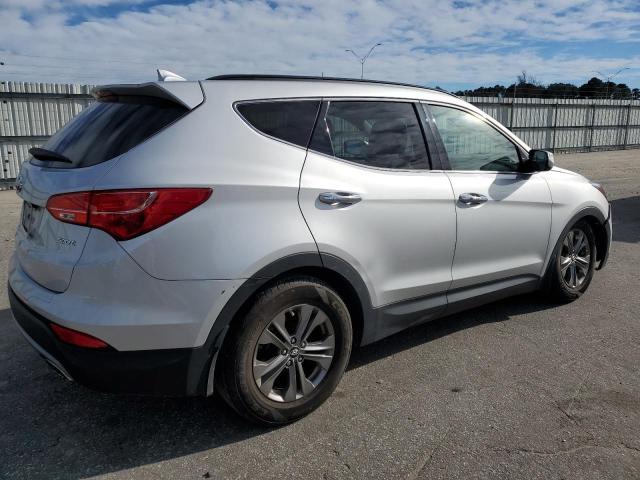 5XYZU3LB6EG224448 - 2014 HYUNDAI SANTA FE S SILVER photo 3