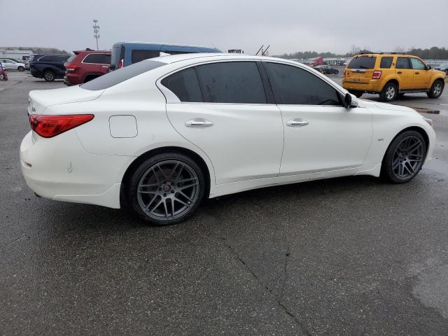 JN1EV7AR5HM837461 - 2017 INFINITI Q50 PREMIUM WHITE photo 3