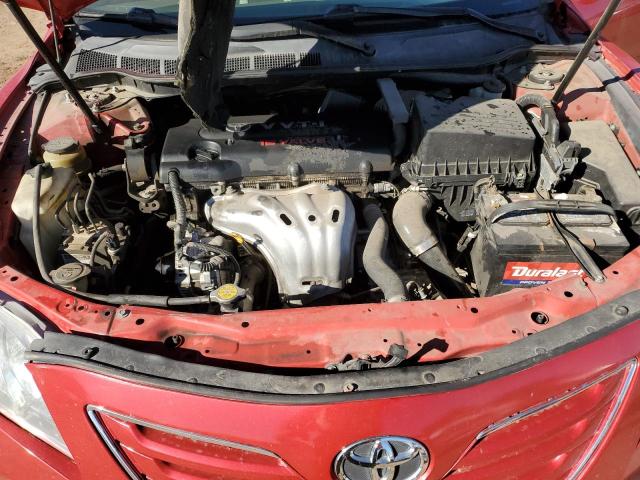 4T1BE46K17U091949 - 2007 TOYOTA CAMRY CE BURGUNDY photo 11