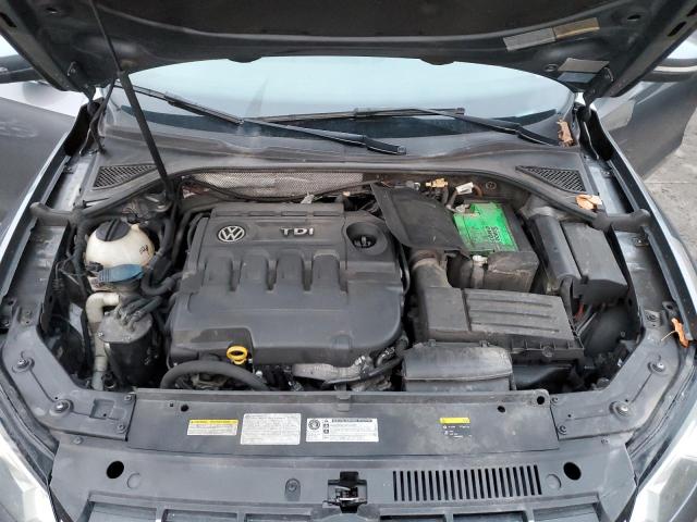 1VWBV7A39FC062349 - 2015 VOLKSWAGEN PASSAT SE GRAY photo 11