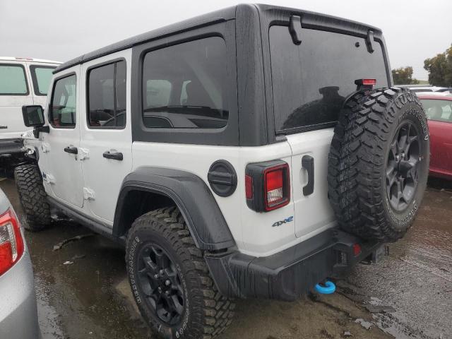 1C4JJXN69PW692628 - 2023 JEEP WRANGLER 4XE WHITE photo 2