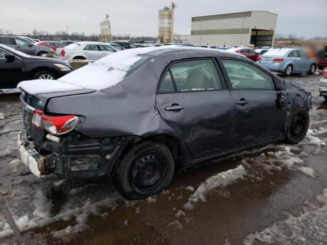 JTDBU4EE9B9142337 - 2011 TOYOTA COROLLA BASE GRAY photo 3