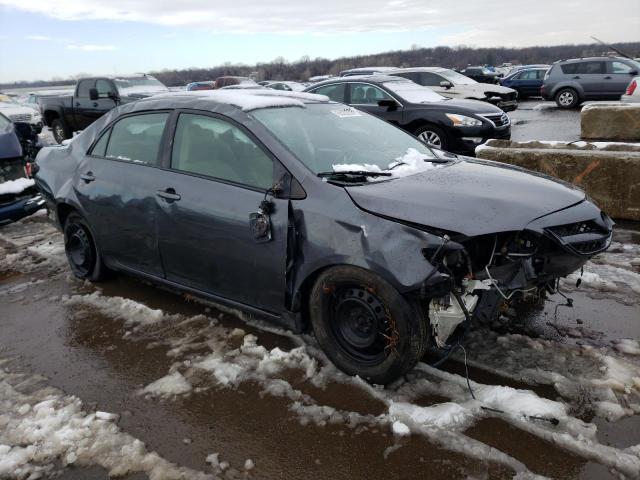 JTDBU4EE9B9142337 - 2011 TOYOTA COROLLA BASE GRAY photo 4