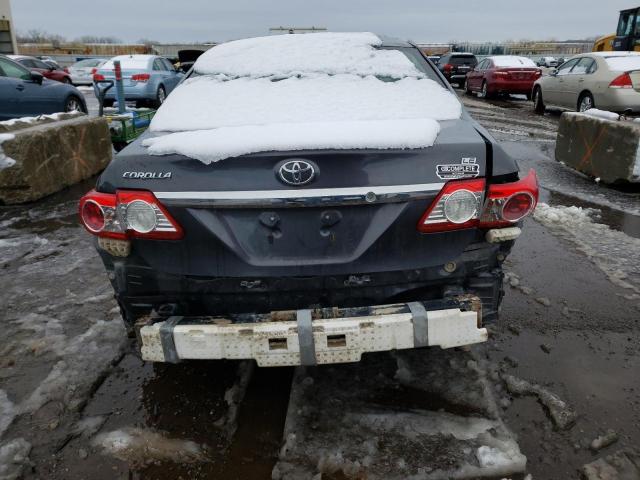 JTDBU4EE9B9142337 - 2011 TOYOTA COROLLA BASE GRAY photo 6