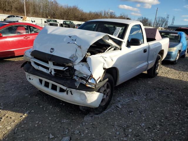 1B7FL26P8WS630704 - 1998 DODGE DAKOTA WHITE photo 1