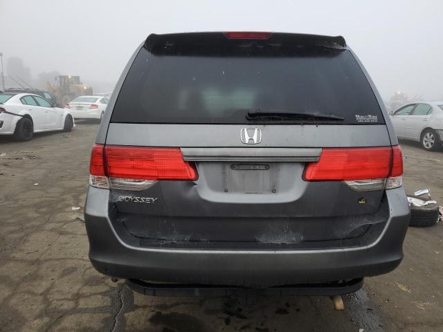 5FNRL3H41AB088499 - 2010 HONDA ODYSSEY EX GRAY photo 6