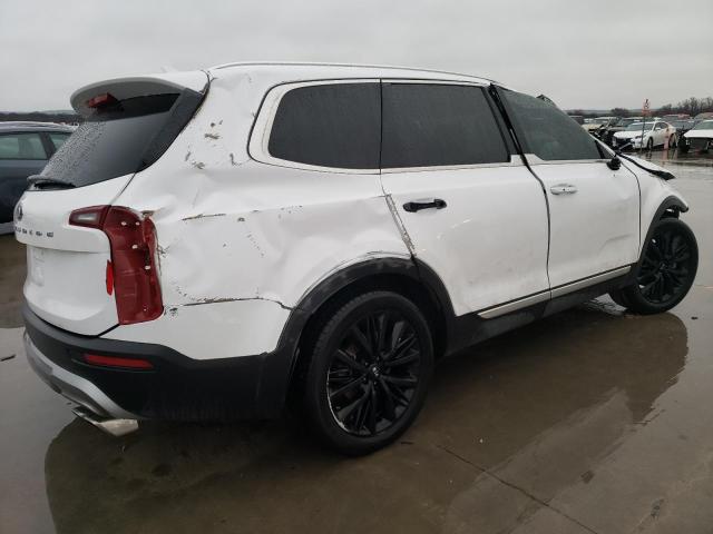 5XYP5DHC7MG144537 - 2021 KIA TELLURIDE SX WHITE photo 3