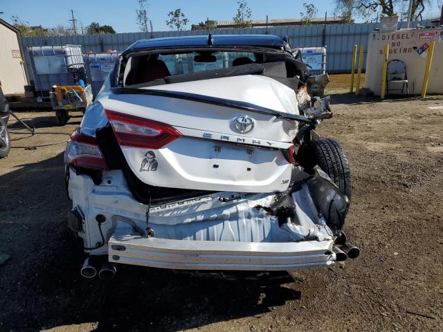 4T1B61HK7KU271373 - 2019 TOYOTA CAMRY XSE WHITE photo 6