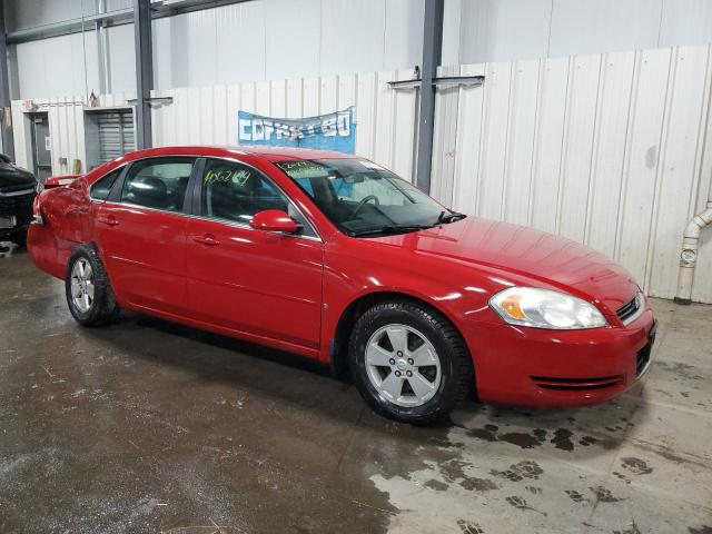 2G1WT58N789256807 - 2008 CHEVROLET IMPALA LT RED photo 4