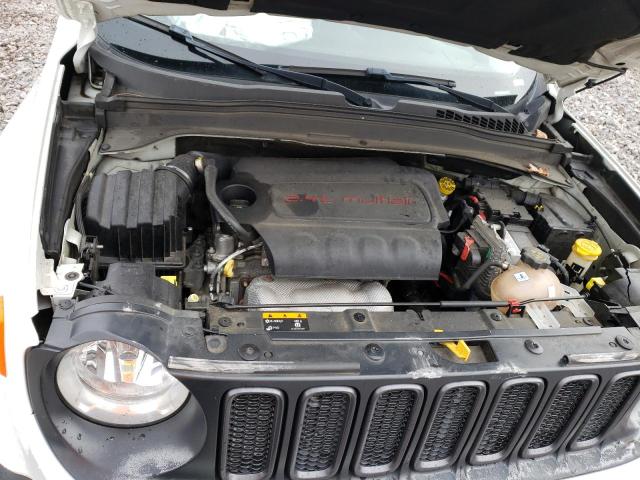 ZACCJBCB3HPF23442 - 2017 JEEP RENEGADE TRAILHAWK WHITE photo 12