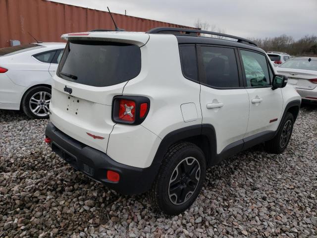 ZACCJBCB3HPF23442 - 2017 JEEP RENEGADE TRAILHAWK WHITE photo 3