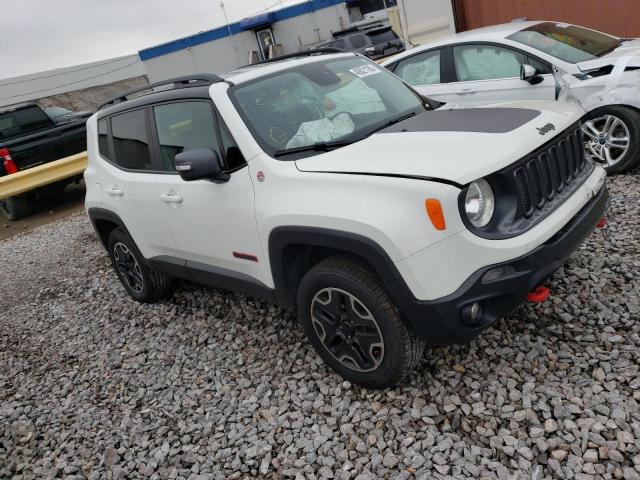 ZACCJBCB3HPF23442 - 2017 JEEP RENEGADE TRAILHAWK WHITE photo 4