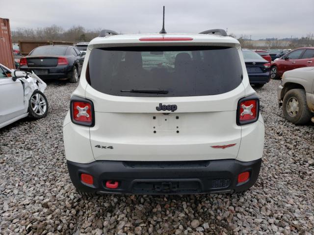 ZACCJBCB3HPF23442 - 2017 JEEP RENEGADE TRAILHAWK WHITE photo 6