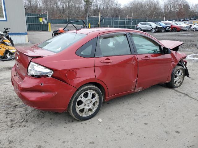 1FAHP36N19W263715 - 2009 FORD FOCUS SES MAROON photo 3