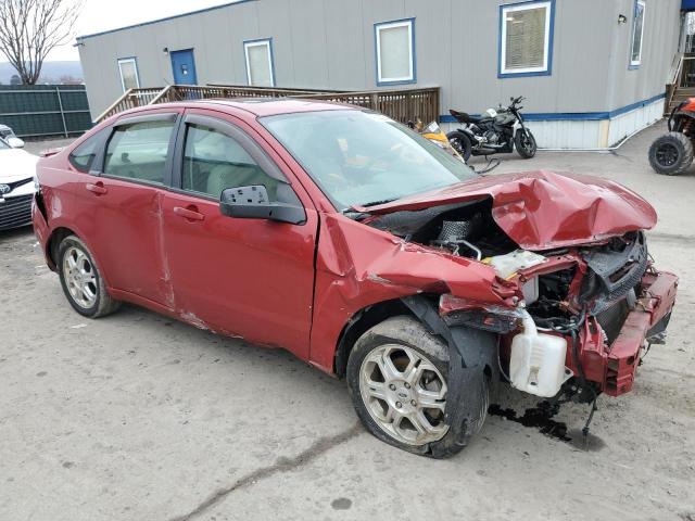 1FAHP36N19W263715 - 2009 FORD FOCUS SES MAROON photo 4