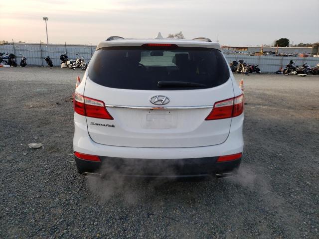 KM8SR4HFXEU066078 - 2014 HYUNDAI SANTA FE GLS WHITE photo 6