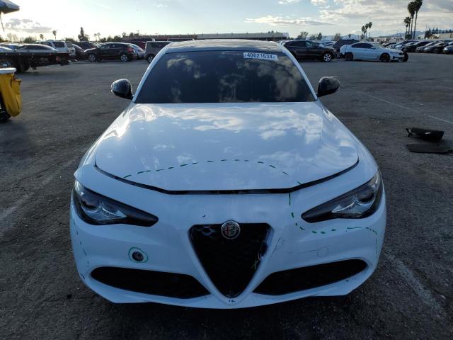 ZARFAMBN9M7644087 - 2021 ALFA ROMEO GIULIA TI WHITE photo 5