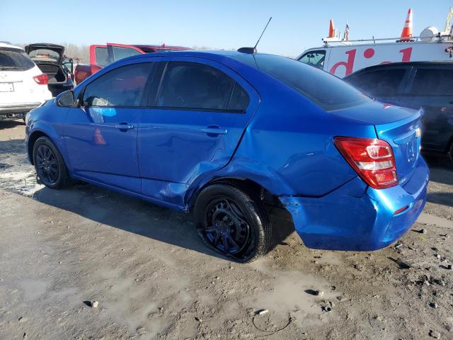 1G1JB5SH9J4119845 - 2018 CHEVROLET SONIC LS BLUE photo 2