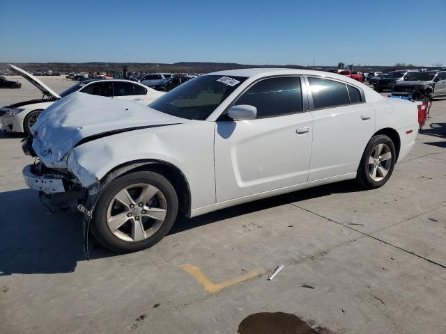 2C3CDXBGXDH689636 - 2013 DODGE CHARGER SE WHITE photo 1