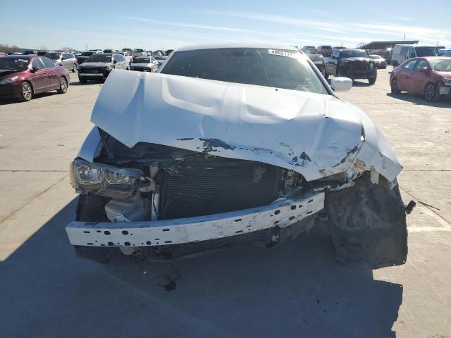 2C3CDXBGXDH689636 - 2013 DODGE CHARGER SE WHITE photo 5