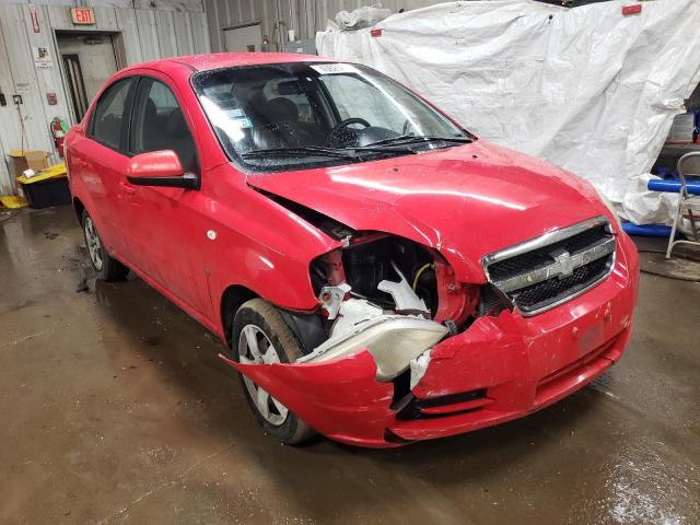 KL1TD56637B054649 - 2007 CHEVROLET AVEO BASE Qırmızı foto 4
