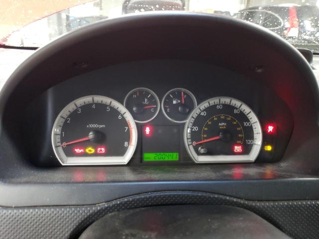 KL1TD56637B054649 - 2007 CHEVROLET AVEO BASE Qırmızı foto 9