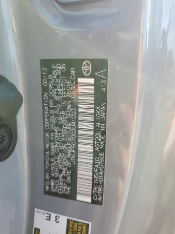 JTKJF5C70C3041023 - 2012 TOYOTA SCION TC 灰色 照片 12