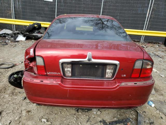 1LNHM86S54Y681323 - 2004 LINCOLN LS 红色 照片 6