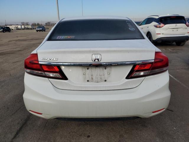 19XFB2F95FE070891 - 2015 HONDA CIVIC EXL WHITE photo 6