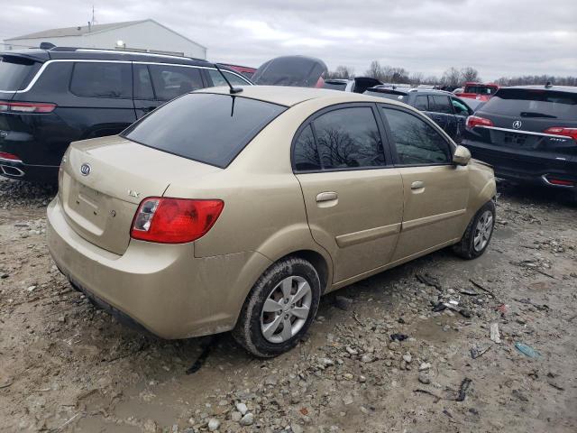 KNADH4A34B6921855 - 2011 KIA RIO BASE GOLD photo 3