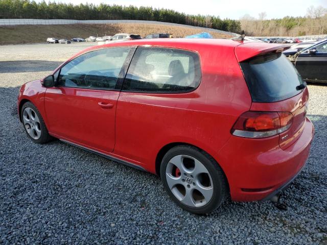 WVWEV7AJ1AW369066 - 2010 VOLKSWAGEN GTI RED photo 2