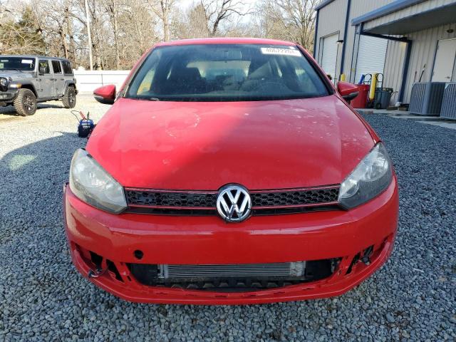 WVWEV7AJ1AW369066 - 2010 VOLKSWAGEN GTI RED photo 5