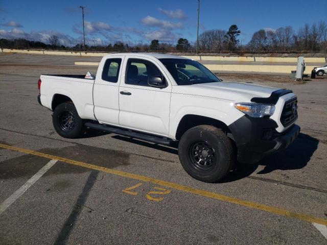 5TFSX5EN0HX047893 - 2017 TOYOTA TACOMA ACCESS CAB WHITE photo 4