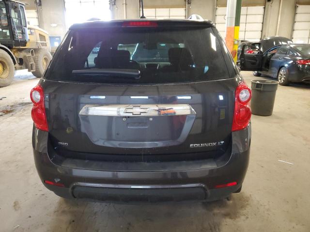 1GNFLFEK7FZ132943 - 2015 CHEVROLET EQUINOX LT BLACK photo 6