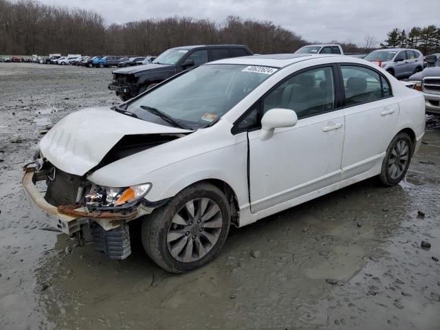 2HGFA16819H536248 - 2009 HONDA CIVIC EX WHITE photo 1