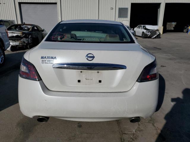 1N4AA5AP5CC809254 - 2012 NISSAN MAXIMA S WHITE photo 6