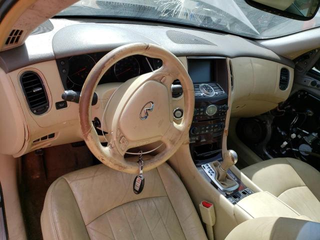 JNKAJ09E08M306358 - 2008 INFINITI EX35 BASE ნაცრისფერი ფოტო 8