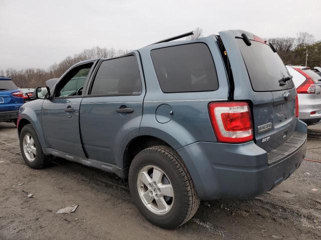 1FMCU9D79BKC36064 - 2011 FORD ESCAPE XLT BLUE photo 2