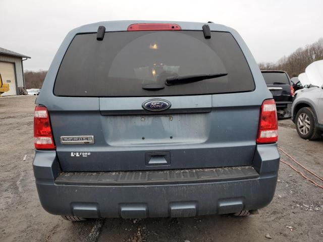 1FMCU9D79BKC36064 - 2011 FORD ESCAPE XLT BLUE photo 6