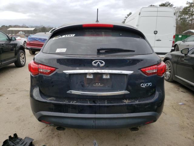 JN8CS1MU3HM142345 - 2017 INFINITI QX70 BLACK photo 6