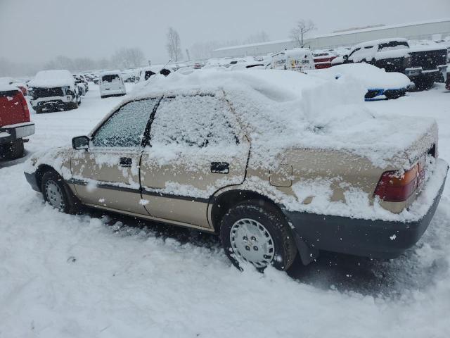 1HGCA5620KA031604 - 1989 HONDA ACCORD DX TAN photo 2