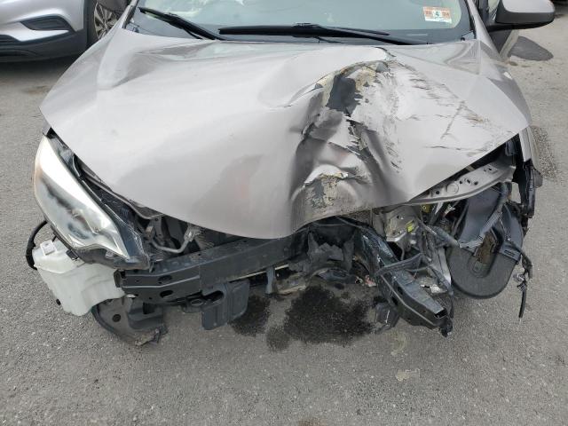 2T1BURHE6FC391218 - 2015 TOYOTA COROLLA L GRAY photo 11