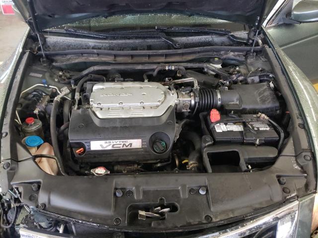 1HGCP36848A023599 - 2008 HONDA ACCORD EXL GREEN photo 11