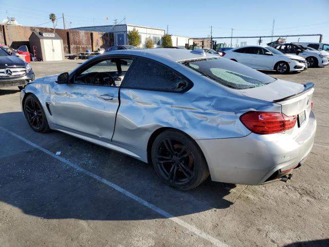 WBA3N7C50EF718423 - 2014 BMW 428 I SILVER photo 2